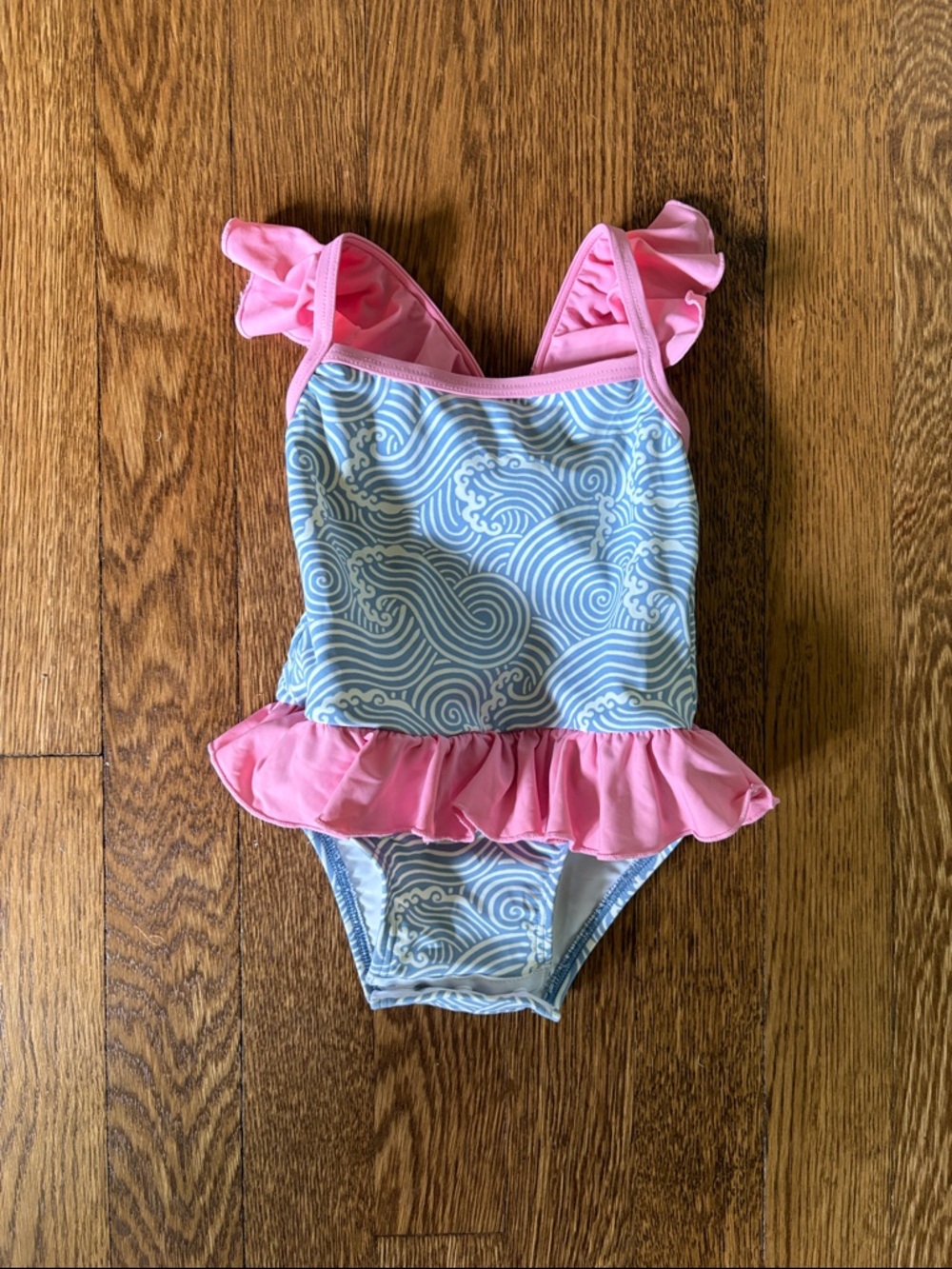 TBBC The Beaufort Bonnet Company 0-6m girls swim suit bathing suit GUC
